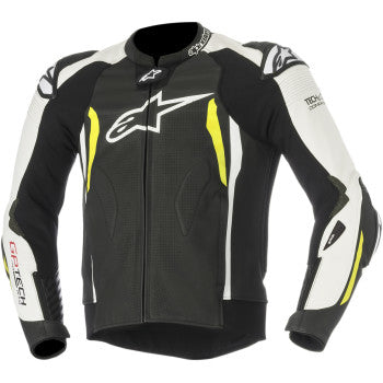 ALPINESTARS GP Tech v2 Jacket - Black/White/Yellow - US 48 / EU 58 3108517-125-58