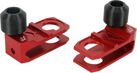 DRIVEN RACING Axle Block Sliders - Yamaha YZF-R6 - Red DRAX-106-RD