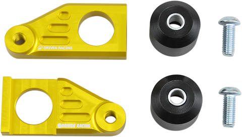 DRIVEN RACING Axle Block Sliders - Yamaha - Gold DRAX-118-GD