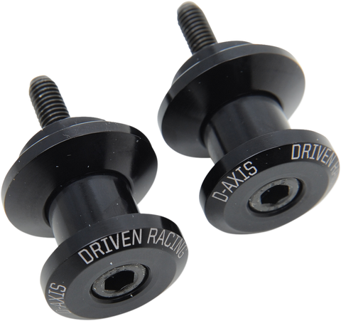 DRIVEN RACING D-Axis Spools - Black - 6 mm DXS-6 BK