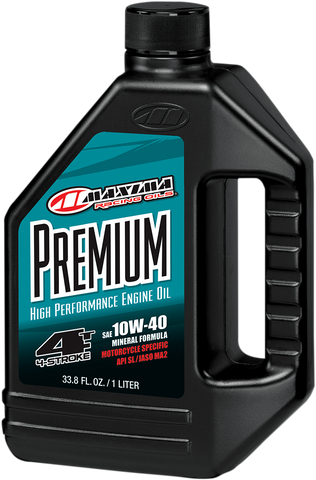MAXIMA RACING OIL Premium High Performance Mineral 4T Engine Oil - 10W40 - 1 L 34901