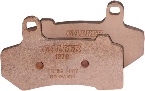 GALFER Ceramic Brake Pads - Harley-Davidson FD369G1370