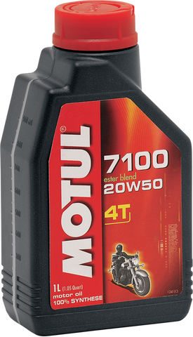 MOTUL 7100 4T Synthetic Oil - 20W-50 - 1 L 104103