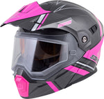 Exo At950 Cold Weather Helmet Teton Pink Xl (Dual Pane)