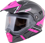 Exo At950 Cold Weather Helmet Teton Pink 3x (Dual Pane)