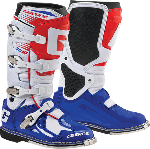 Sg 10 Boots Red/White/Blue 10