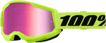 Strata 2 Junior Goggle Neon Yellow Mirror Pink Lens