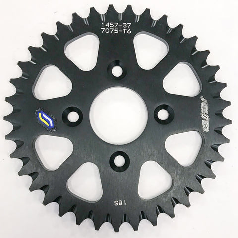 Rear Sprocket Aluminum 37t 420 Blk Cob