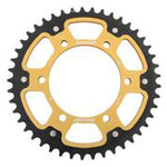 Rear Stealth Sprocket Alu/Stl 45t 525 Gld Suz/Yam