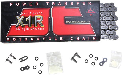 JT CHAINS 520 X1R - Heavy Duty X-Ring Sealed Drive Chain - Steel - 114 Links JTC520X1R114DL