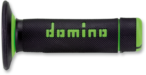 DOMINO Grips - Dually - Half Waffle - Black/Green A02041C4440