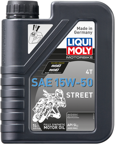 LIQUI MOLY Street 4T Oil - 15W-50 - 1 L 20058