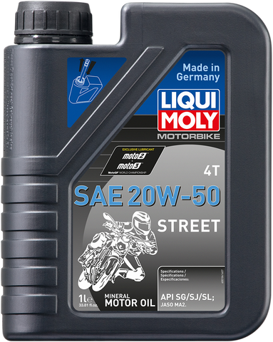 LIQUI MOLY Street 4T Oil - 20W-50 - 1 L 20062