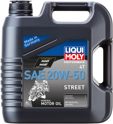 LIQUI MOLY Street 4T Oil - 20W-50 - 4 L 20064