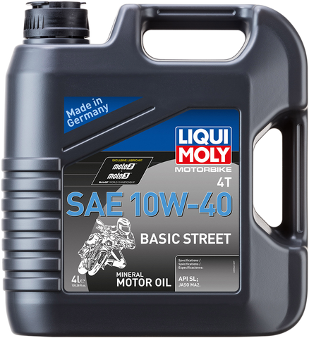 LIQUI MOLY Basic Street 4T Oil - 10W-40 - 4 L 20192