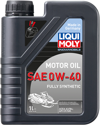 LIQUI MOLY Snowmobile Synthetic Oil -  0W-40 - 1 L 20148