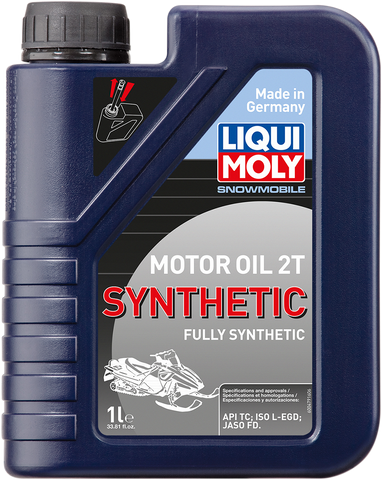 LIQUI MOLY Snowmobile Pro Race Synthetic 2T Oil - 1 L 20144