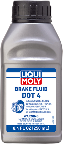 LIQUI MOLY DOT 4 Brake Fluid - 8.4 U.S. fl oz. 20152