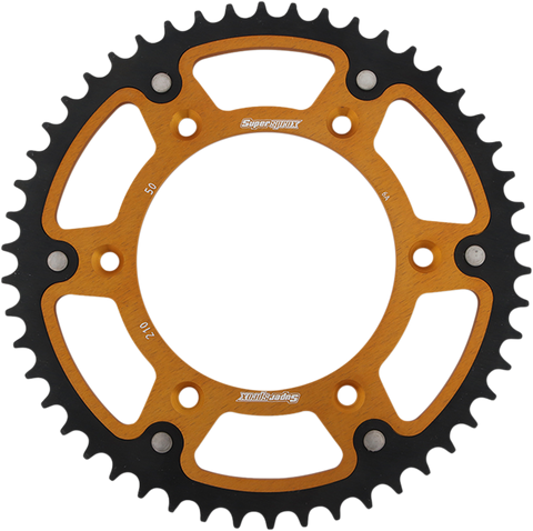 SUPERSPROX Stealth Rear Sprocket - 50-Tooth - Gold - Honda RST-210-50-GLD