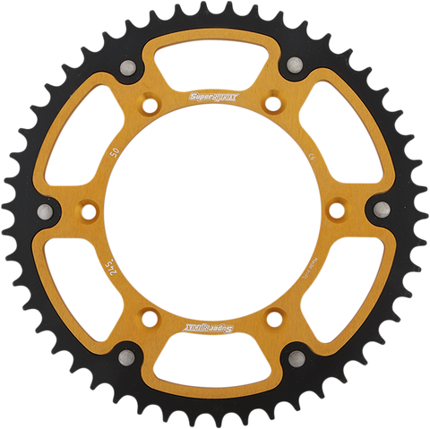SUPERSPROX Stealth Rear Sprocket - 50-Tooth - Gold - Yamaha RST-245-50-GLD