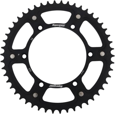 SUPERSPROX Stealth Rear Sprocket - 50-Tooth - Black - Yamaha RST-245-50-BLK