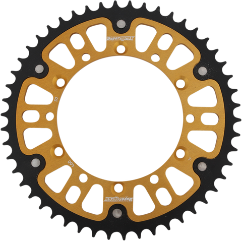 SUPERSPROX Stealth Rear Sprocket - 50-Tooth - Gold - Kawasaki RST-460-50-GLD