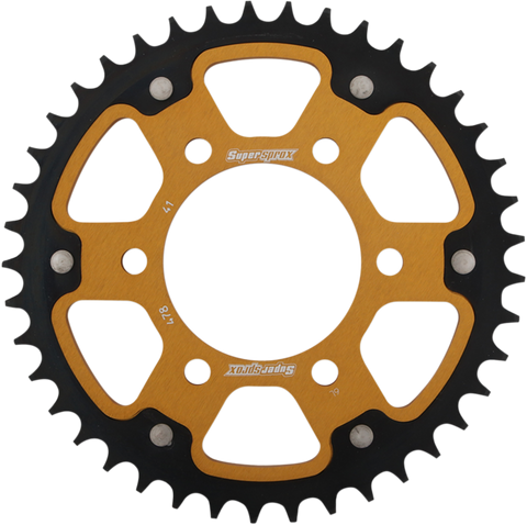 SUPERSPROX Stealth Rear Sprocket - 41-Tooth - Gold - Kawasaki RST-479-41-GLD