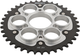 SUPERSPROX Stealth Rear Sprocket - 39-Tooth - Silver - Ducati RST-737-39-SLV