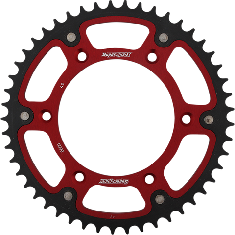 SUPERSPROX Stealth Rear Sprocket - 49-Tooth - Red - Beta RST-8000-49-RED