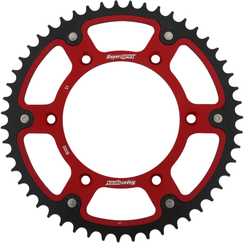 SUPERSPROX Stealth Rear Sprocket - 51-Tooth - Red - Beta RST-8000-51-RED