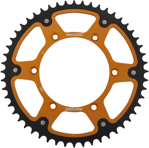 SUPERSPROX Stealth Rear Sprocket - 52-Tooth - Gold - Kawasaki RST-808-52-GLD
