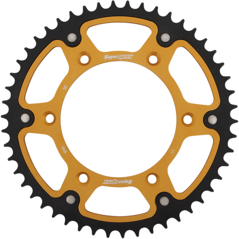 SUPERSPROX Stealth Rear Sprocket - 50-Tooth - Gold - Husaberg RST-990-50-GLD