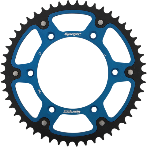 SUPERSPROX Stealth Rear Sprocket - 50-Tooth - Blue - Husaberg RST-990-50-BLU