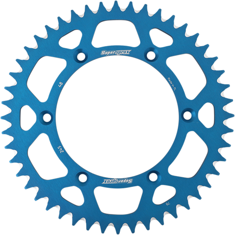 SUPERSPROX Rear Sprocket - Blue - Yamaha - 48-Tooth RAL-245-48 BLU