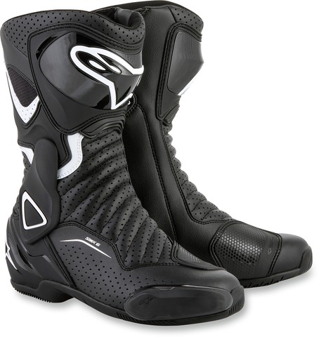 ALPINESTARS SMX-6  v2 Vented Boots - Black/White - US 10 / EU 42 2223117-122-42