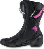 ALPINESTARS SMX-6  v2 Vented Boots - Black/Pink/White - US 5.5 / EU 36 2223117-1132-36