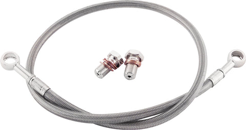 Brake Line Rear Silver Suzuki