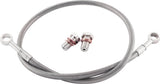 Hydraulic Brake Line Silver Rear