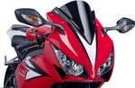 Windscreen Racing Black