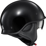 Exo C90 Open Face Helmet Gloss Black 3x