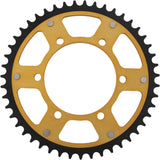 Rear Stealth Sprocket Alu/Stl 47t 520 Gld Hon/Kaw/Yam