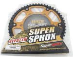 Rear Stealth Sprocket Alu/Stl 52t 520 Gld Yam