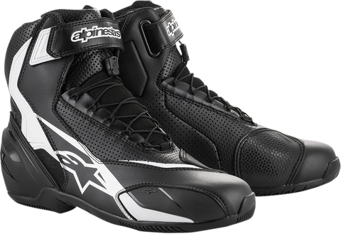 ALPINESTARS SP-1 v2 Vented Shoes - Black/White - US 9.5 / EU 44 25113181244