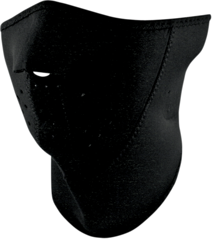 ZAN HEADGEAR 3-Panel Neoprene Half-Face Mask - Black WNFM114H3