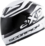Exo R2000 Full Face Helmet Fortis White/Black Xs