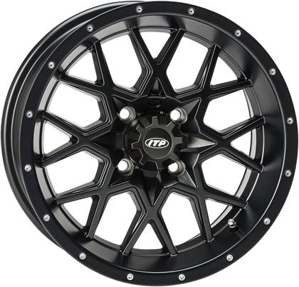 ITP Hurricane Wheel - Front/Rear - Black - 14x7 - 4/156 - 6+1 1421948017B