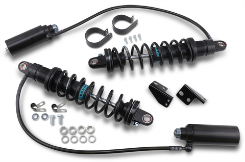 LEGEND SUSPENSION REVO ARC Remote Reservoir Shocks - Standard - Black - 14" - '99-'08 FL 1310-1880