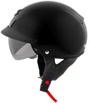 Exo C110 Open Face Helmet Gloss Black Md