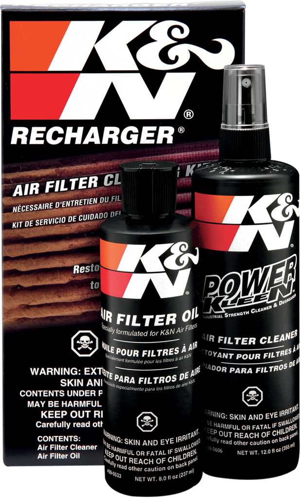 K & N Air Filter Care Kit - Pump 99-5050 – Cascade Tire & Racing Services