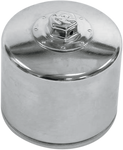 K & N Oil Filter - Chrome - Big Twin KN-172C
